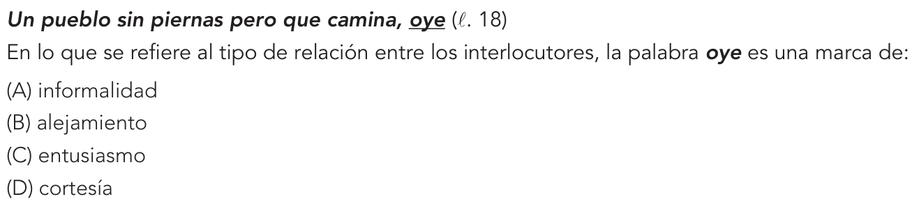Questão 18 no caderno Exame Único da UERJ 2021