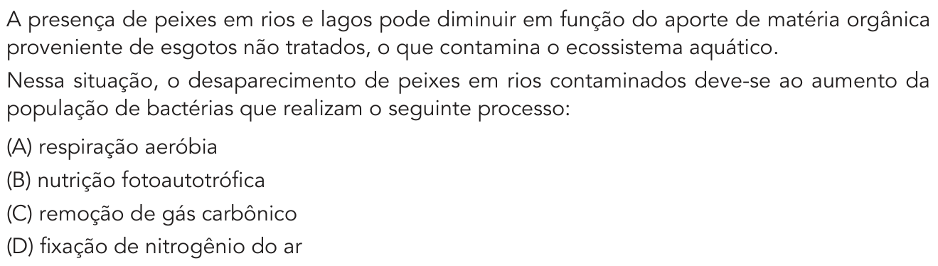 Questão 26 no caderno Exame Único da UERJ 2021