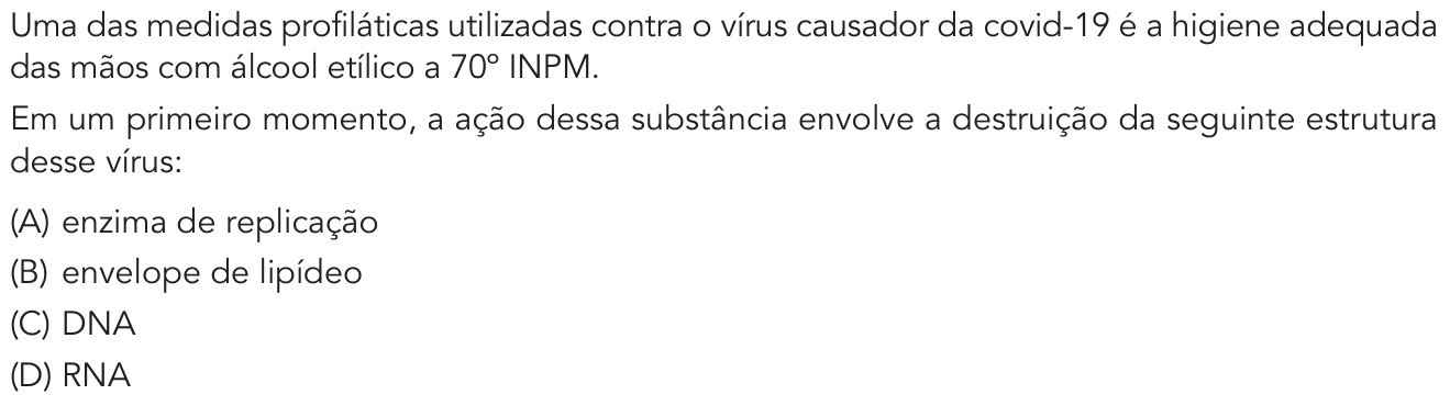 Questão 27 no caderno Exame Único da UERJ 2021