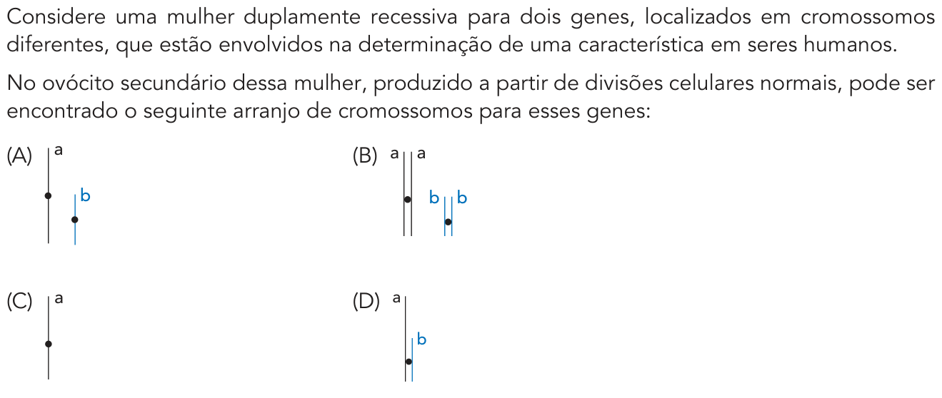 Questão 29 no caderno Exame Único da UERJ 2021