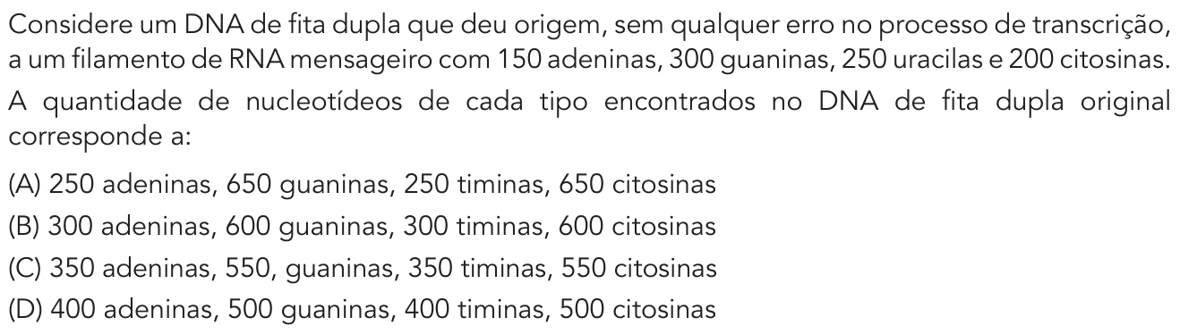 Questão 32 no caderno Exame Único da UERJ 2021