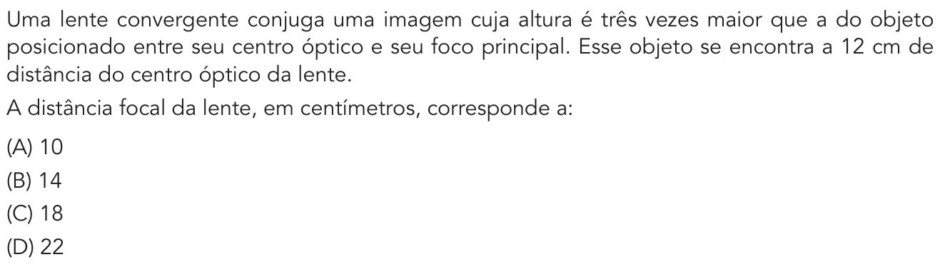 Questão 39 no caderno Exame Único da UERJ 2021