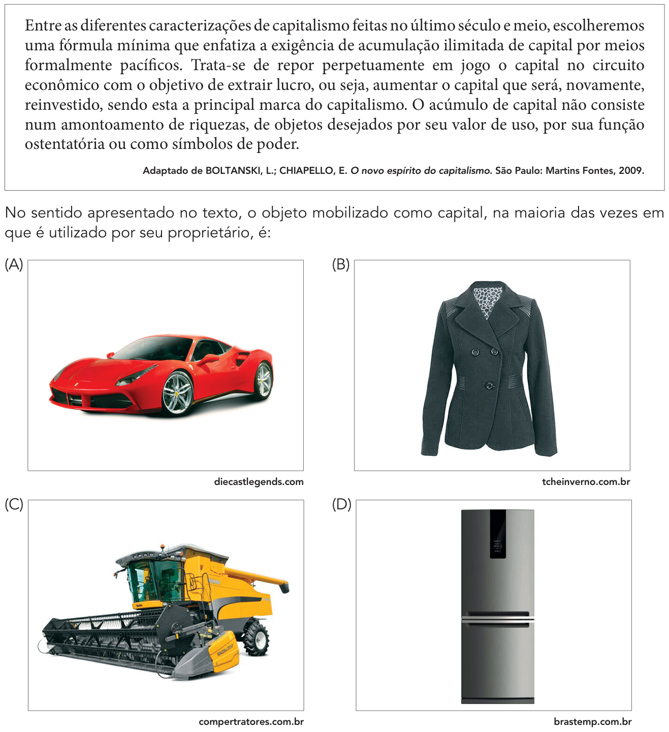 Questão 49 no caderno Exame Único da UERJ 2021