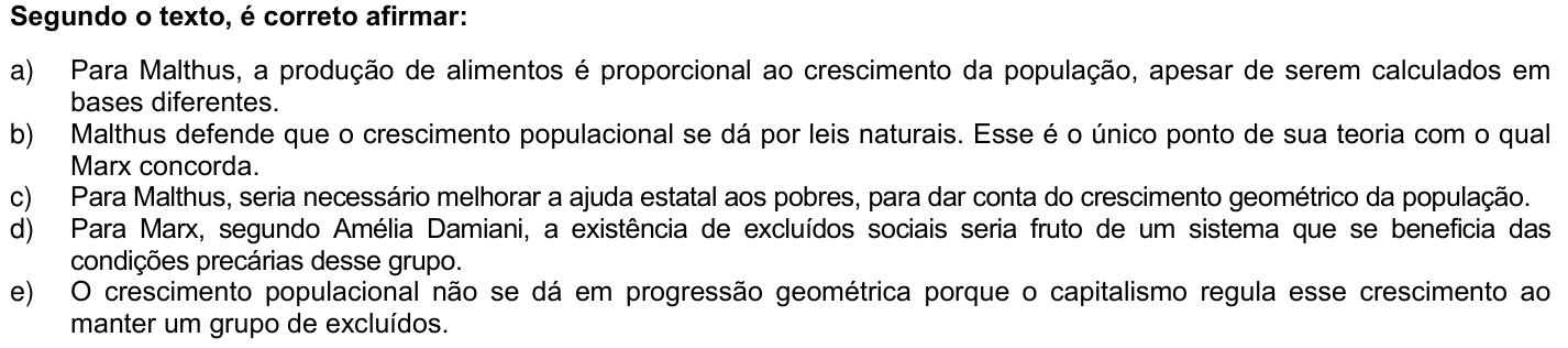 Questão 52 no caderno 1ª fase da UFPR 2005