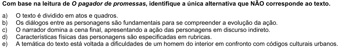 Questão 60 no caderno 1ª fase da UFPR 2005