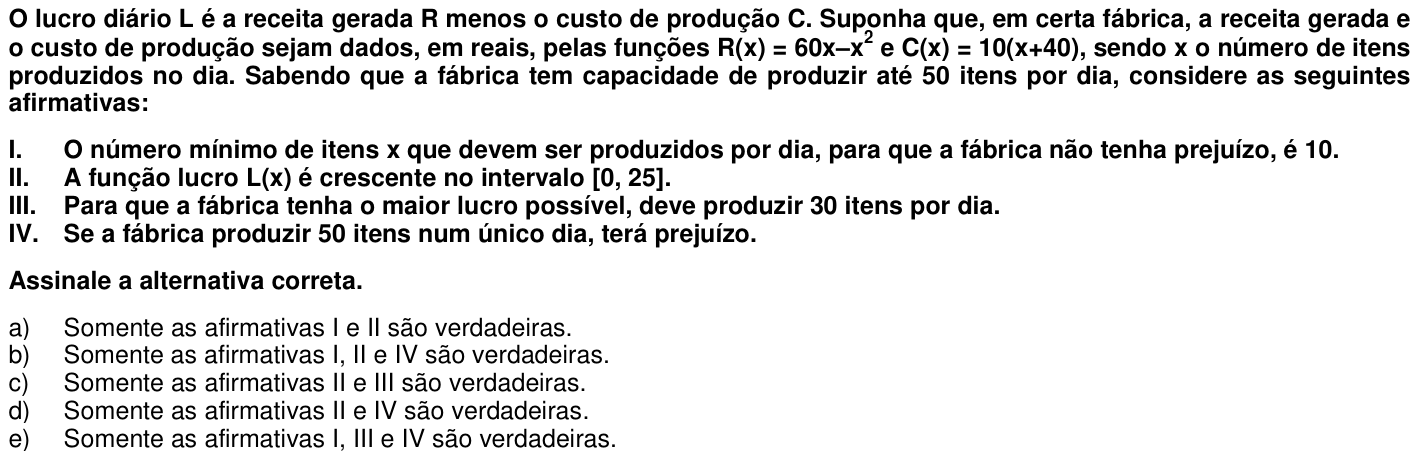 Questão 2 no caderno 1ª fase da UFPR 2006