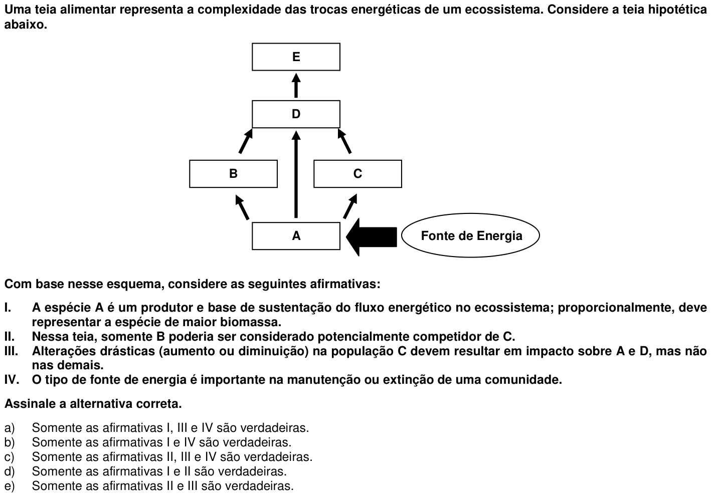 Questão 15 no caderno 1ª fase da UFPR 2006