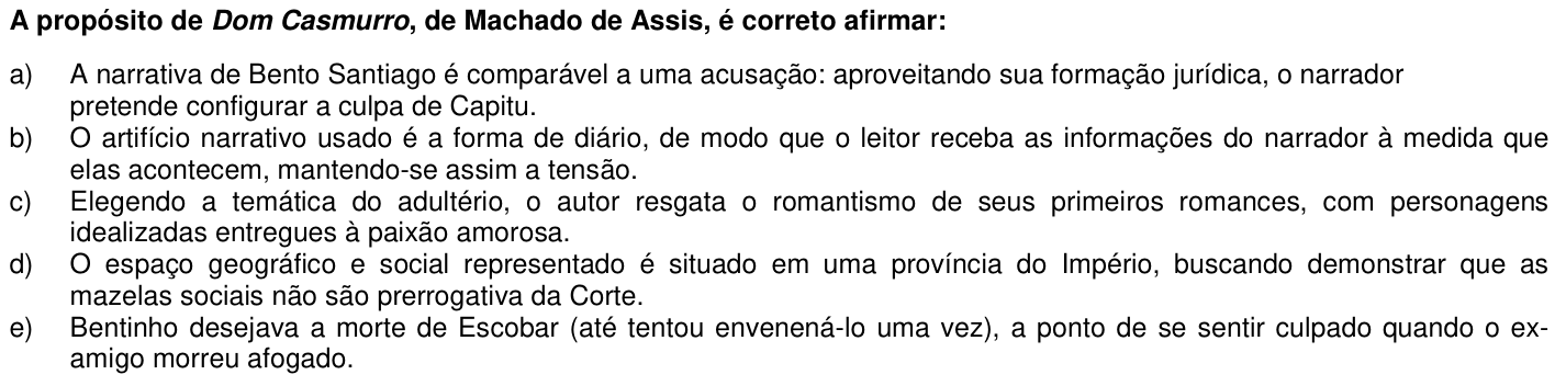 Questão 60 no caderno 1ª fase da UFPR 2006