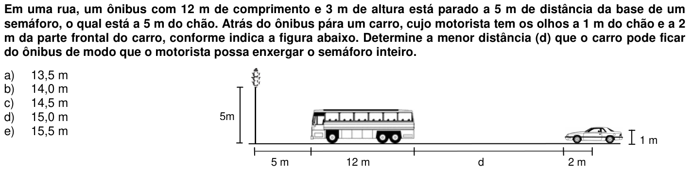 Questão 1 no caderno 1ª fase da UFPR 2007