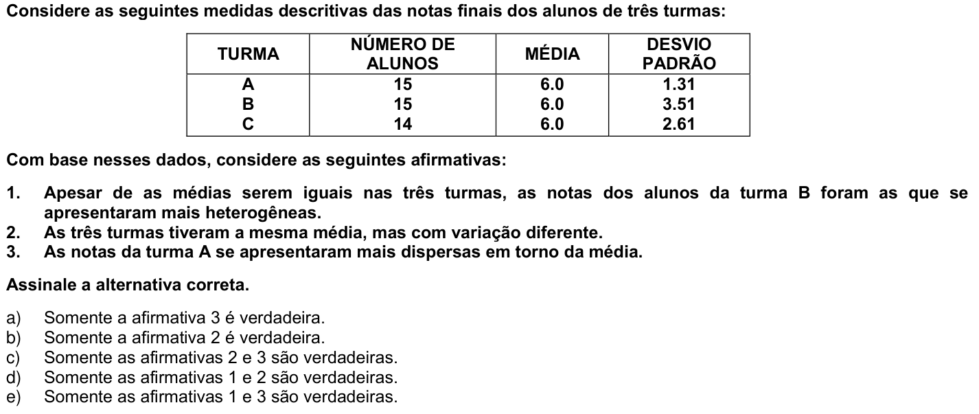 Questão 6 no caderno 1ª fase da UFPR 2008