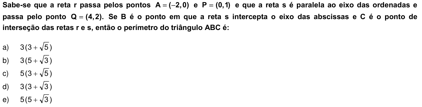 Questão 9 no caderno 1ª fase da UFPR 2008