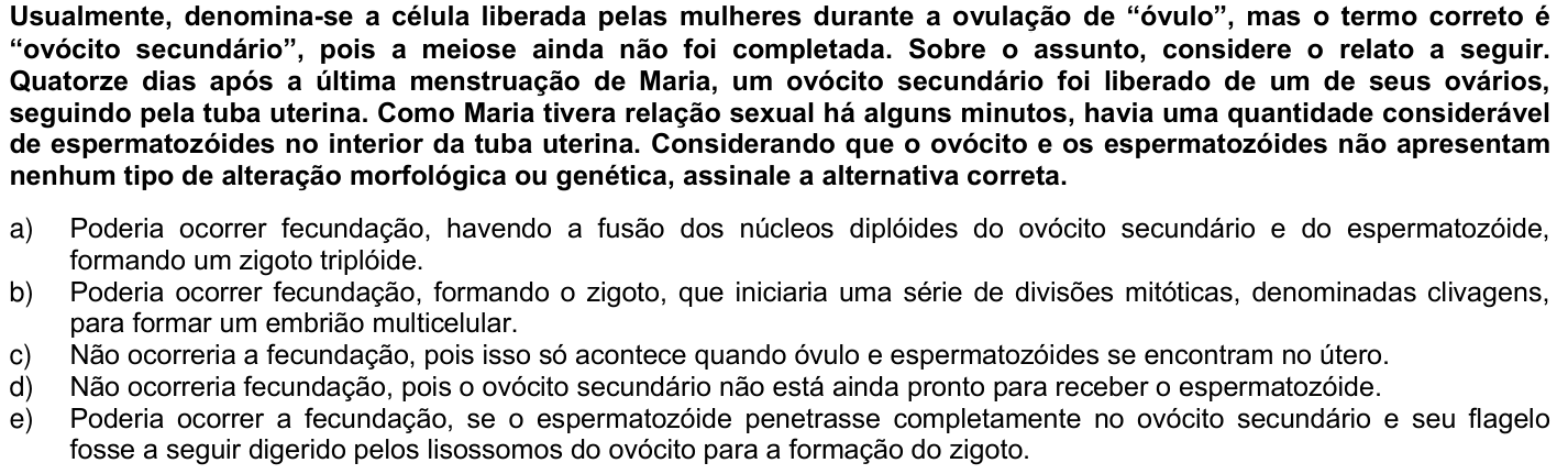 Questão 10 no caderno 1ª fase da UFPR 2008