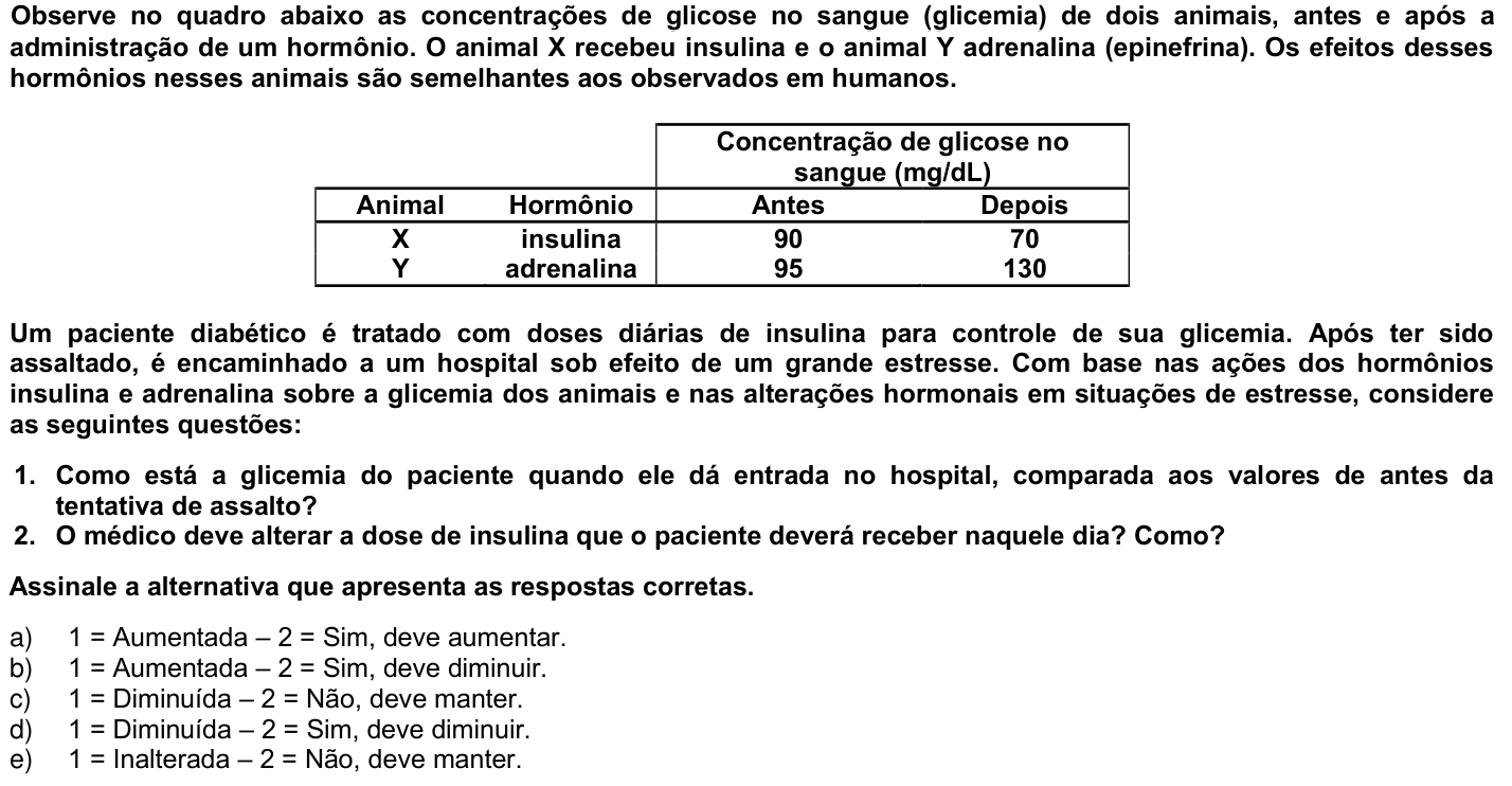 Questão 11 no caderno 1ª fase da UFPR 2008