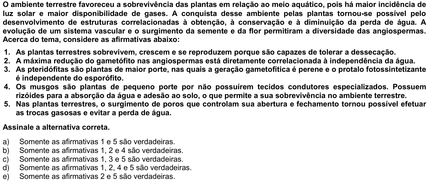 Questão 18 no caderno 1ª fase da UFPR 2008