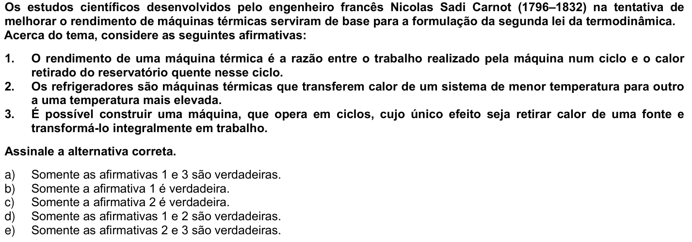 Questão 41 no caderno 1ª fase da UFPR 2008