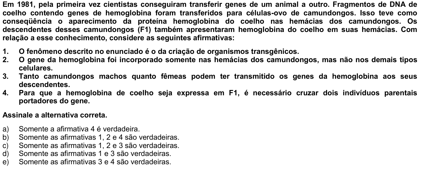 Questão 11 no caderno 1ª fase da UFPR 2009