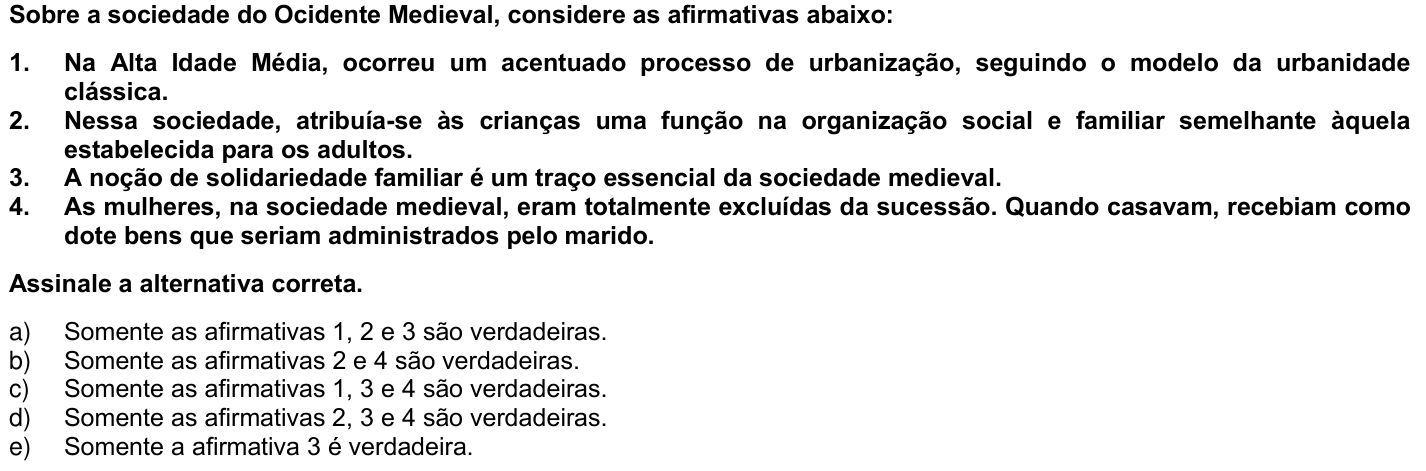 Questão 65 no caderno 1ª fase da UFPR 2009