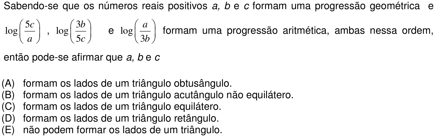 Questão 6 no caderno Prova objetiva do IME 2016