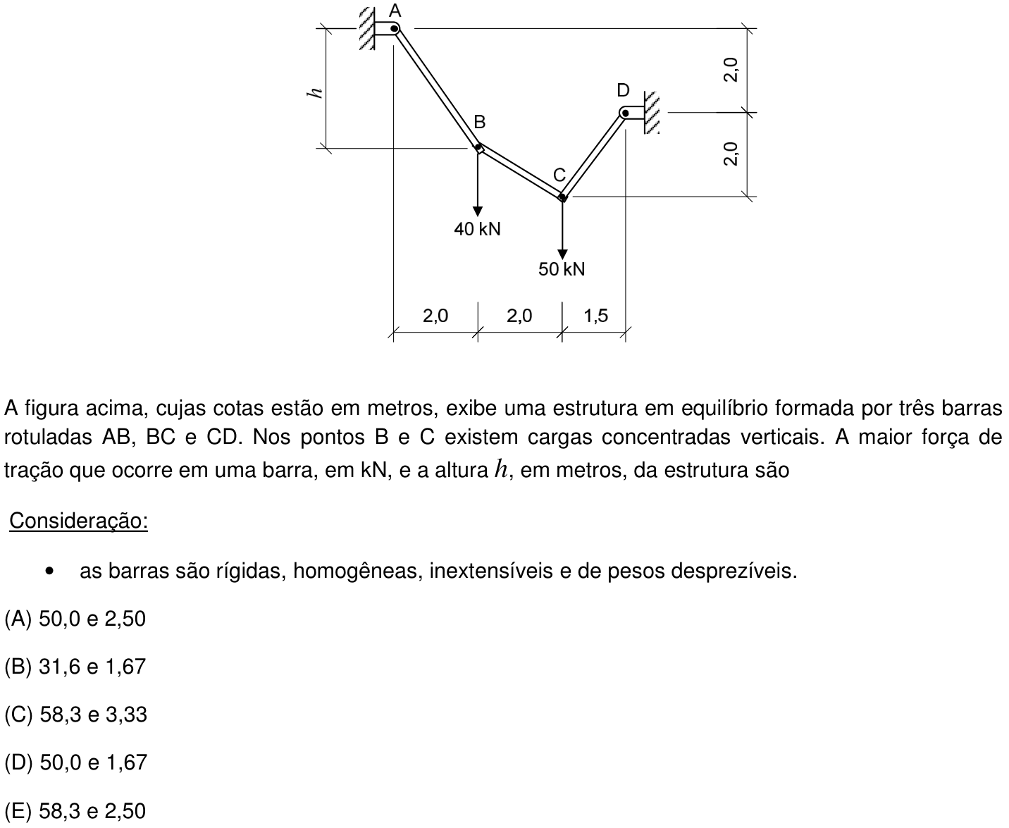 Questão 18 no caderno Prova objetiva do IME 2016
