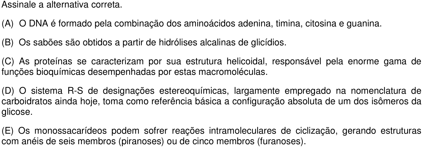 Questão 33 no caderno Prova objetiva do IME 2016