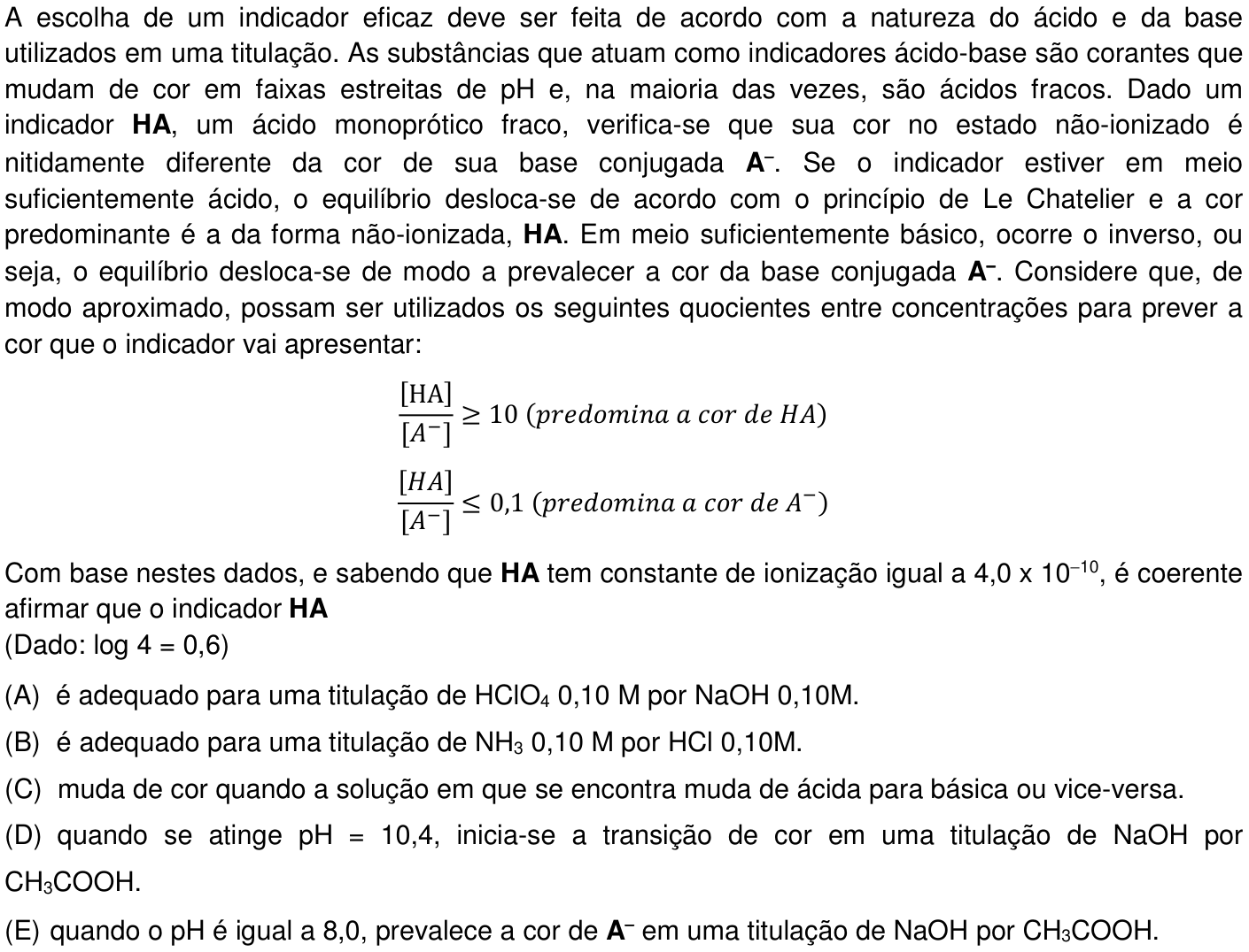 Questão 34 no caderno Prova objetiva do IME 2016