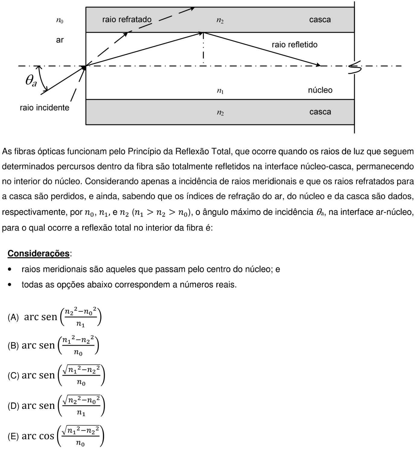 Questão 16 no caderno Prova objetiva do IME 2018