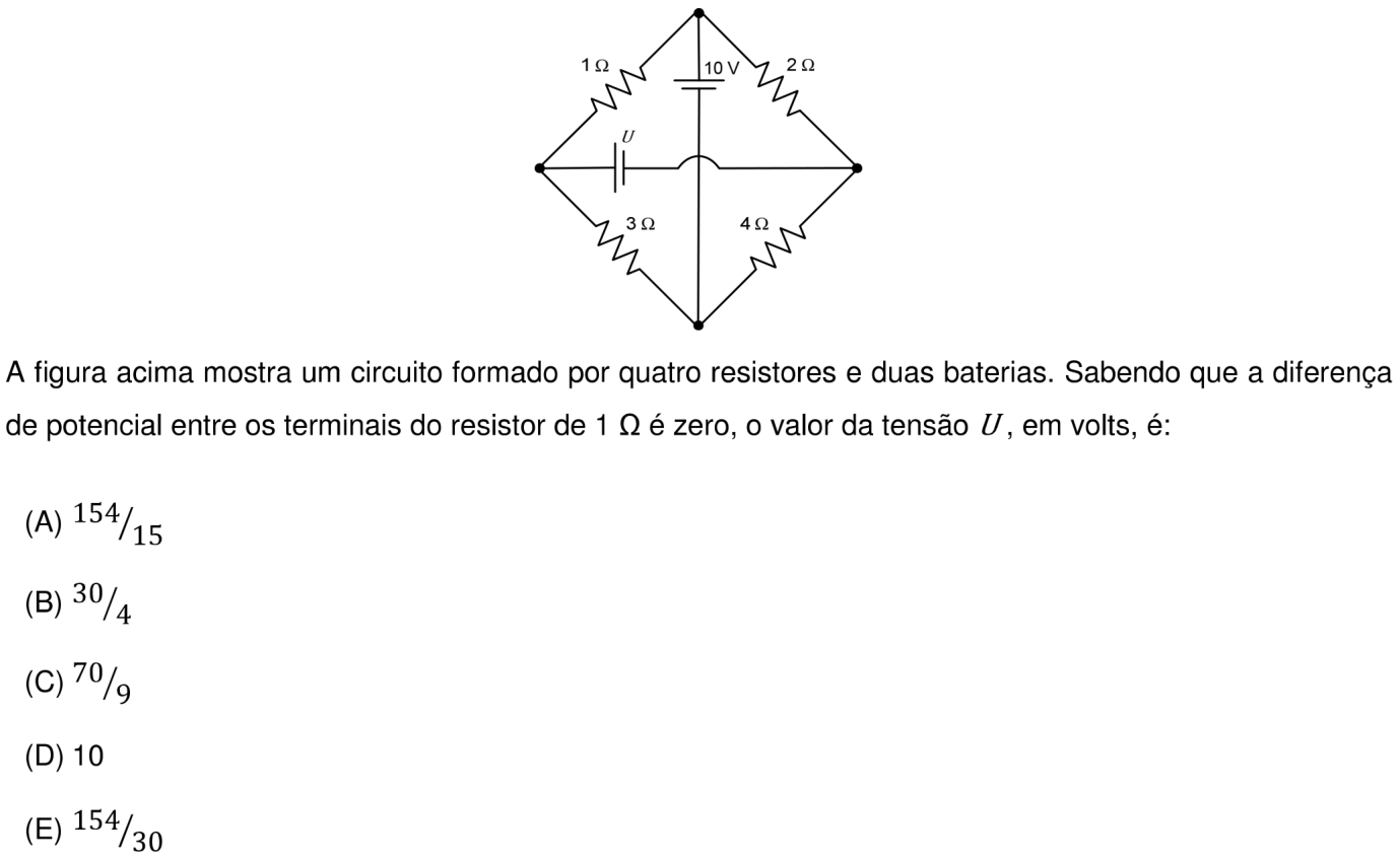 Questão 24 no caderno Prova objetiva do IME 2018