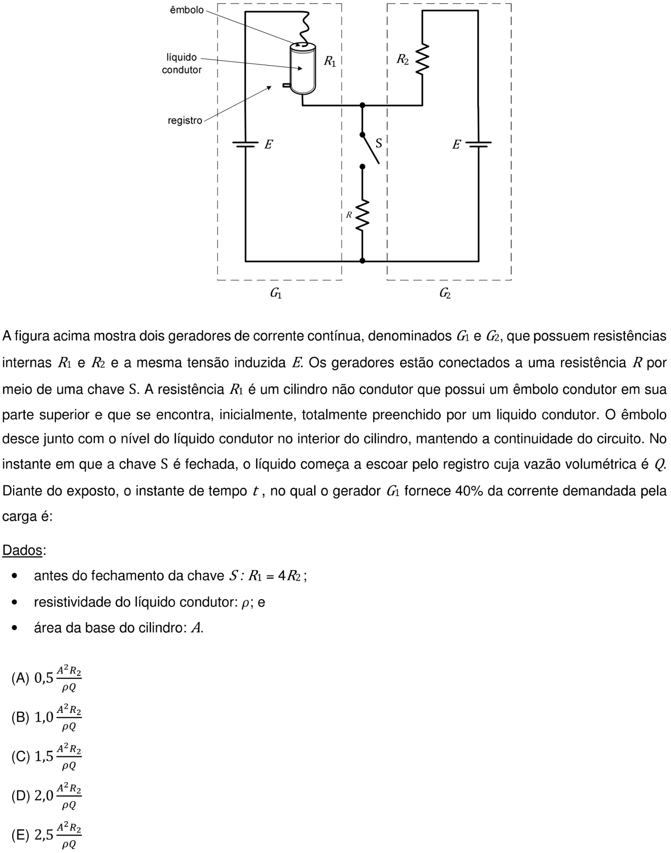 Questão 30 no caderno Prova objetiva do IME 2018