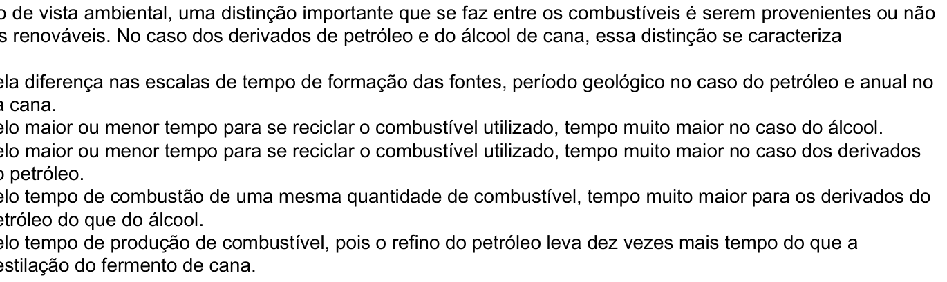 Questão 45 no caderno Amarela do ENEM 2003