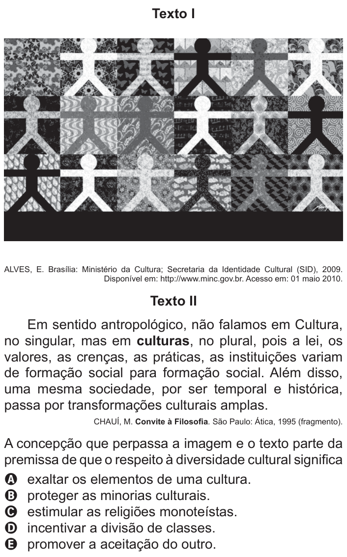 Questão 27 no caderno Branco do ENEM PPL 2011