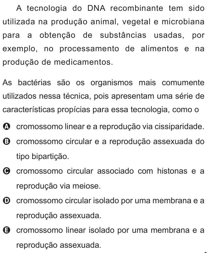 Questão 89 no caderno Branco do ENEM PPL 2011