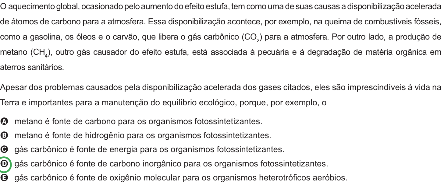 Questão 53 no caderno Azul do ENEM PPL 2010