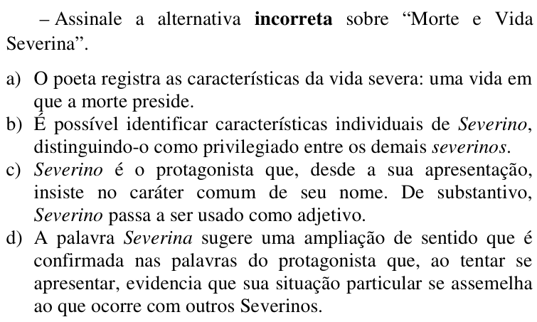 Questão 1 no caderno CFS da EEAR 2017
