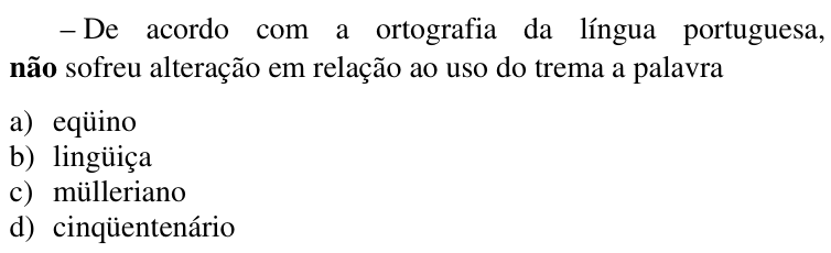 Questão 11 no caderno CFS da EEAR 2017