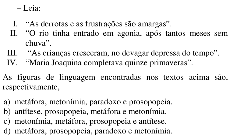 Questão 16 no caderno CFS da EEAR 2017