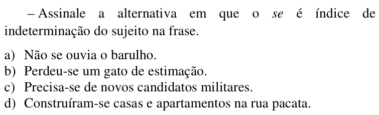 Questão 17 no caderno CFS da EEAR 2017