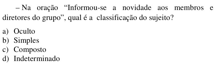Questão 20 no caderno CFS da EEAR 2017