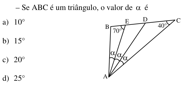 Questão 65 no caderno CFS da EEAR 2017