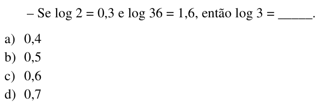 Questão 66 no caderno CFS da EEAR 2017
