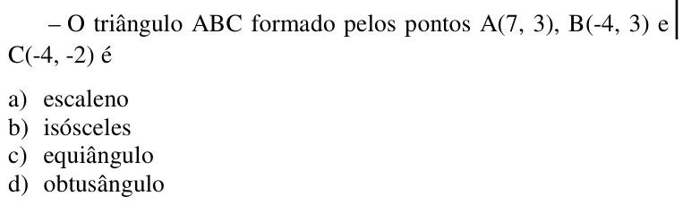Questão 67 no caderno CFS da EEAR 2017