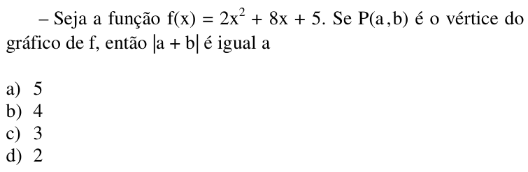 Questão 70 no caderno CFS da EEAR 2017