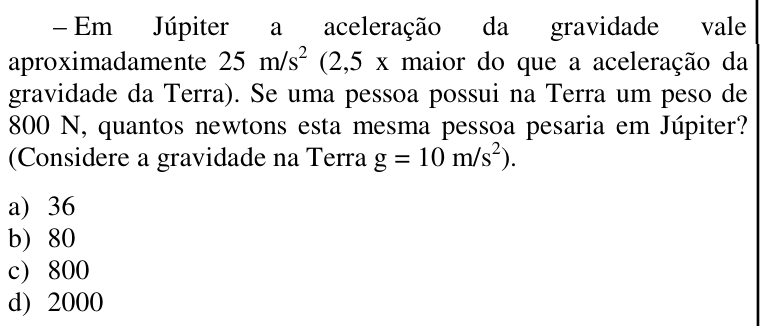Questão 93 no caderno CFS da EEAR 2017