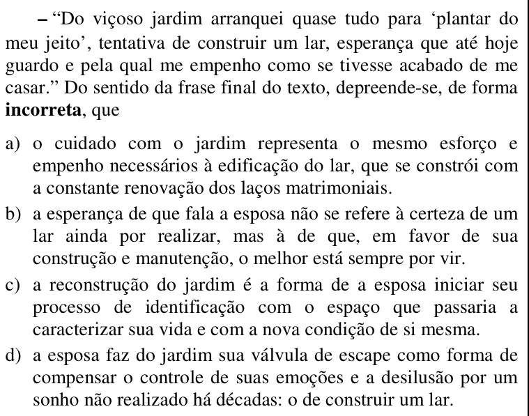 Questão 4 no caderno CFS 2 da EEAR 2018