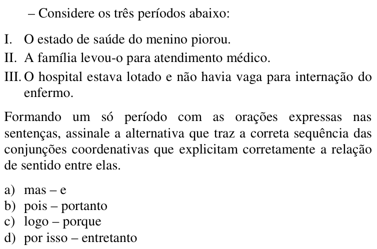 Questão 8 no caderno CFS 2 da EEAR 2018