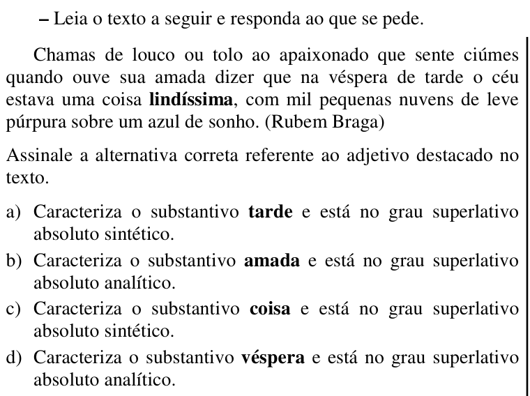 Questão 11 no caderno CFS 2 da EEAR 2018