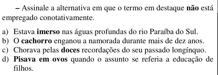 Questão 19 no caderno CFS 2 da EEAR 2018