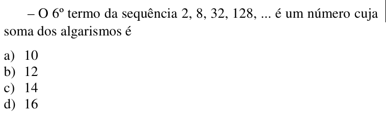 Questão 50 no caderno CFS 2 da EEAR 2018