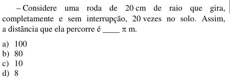 Questão 52 no caderno CFS 2 da EEAR 2018
