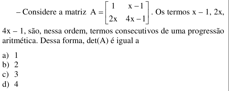 Questão 69 no caderno CFS 2 da EEAR 2018