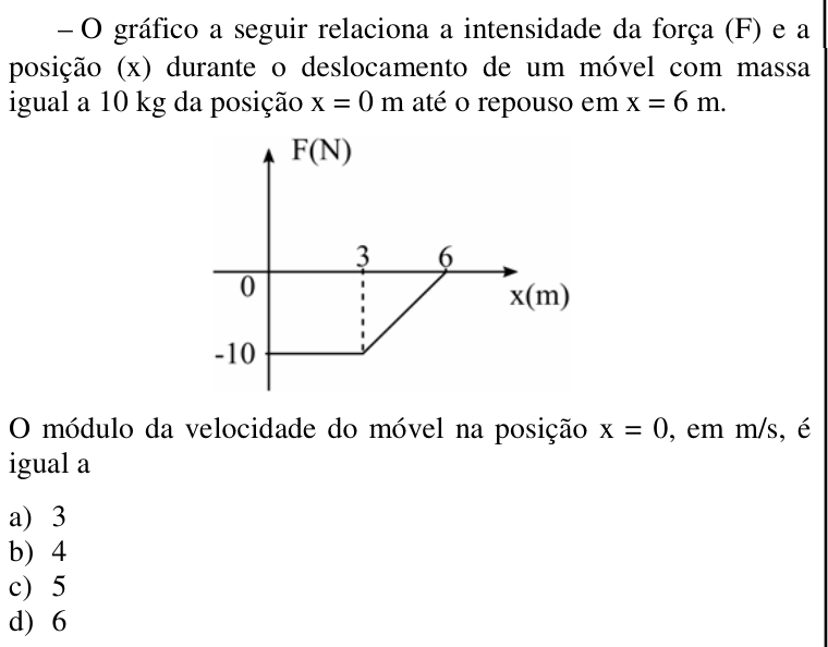 Questão 79 no caderno CFS 2 da EEAR 2018